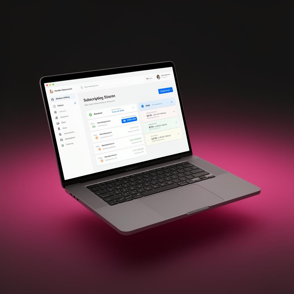 Plataforma de gestión de suscripciones con planes y billing